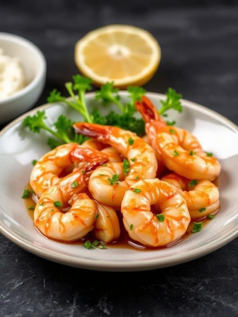 HONEY GARLIC SHRIMP – Healthy High Protein