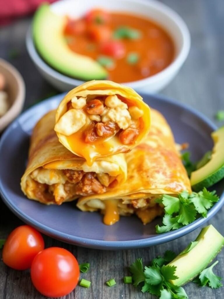 CHEESY POTATO BURRITOS – Simple & Delicious
