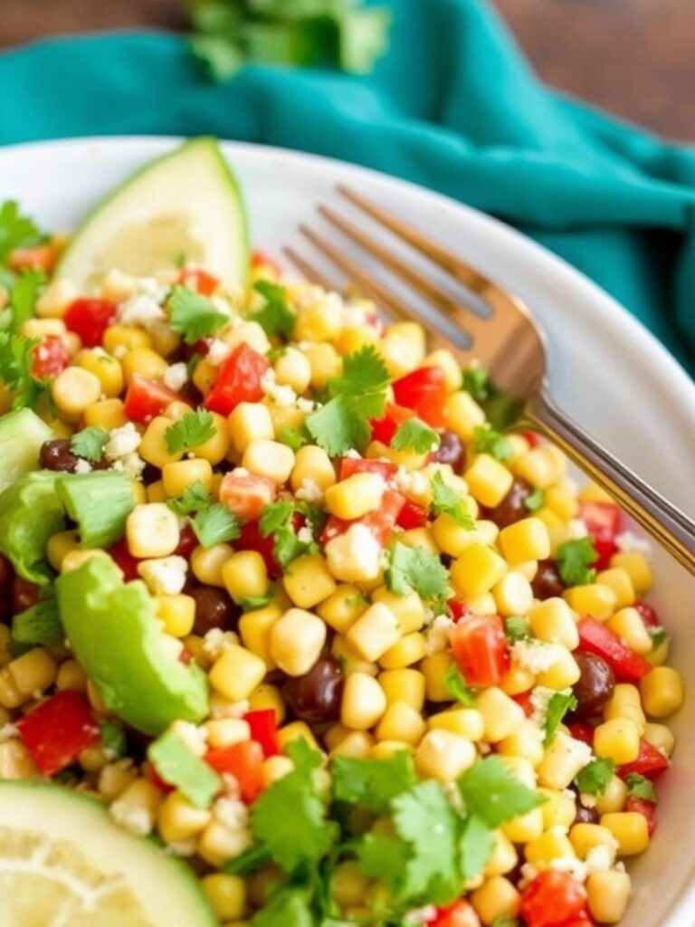 MEXICAN STREET CORN SALAD – Easy Comfort Food
