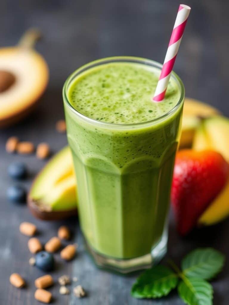 Healthy Green Smoothie For Family Mornings