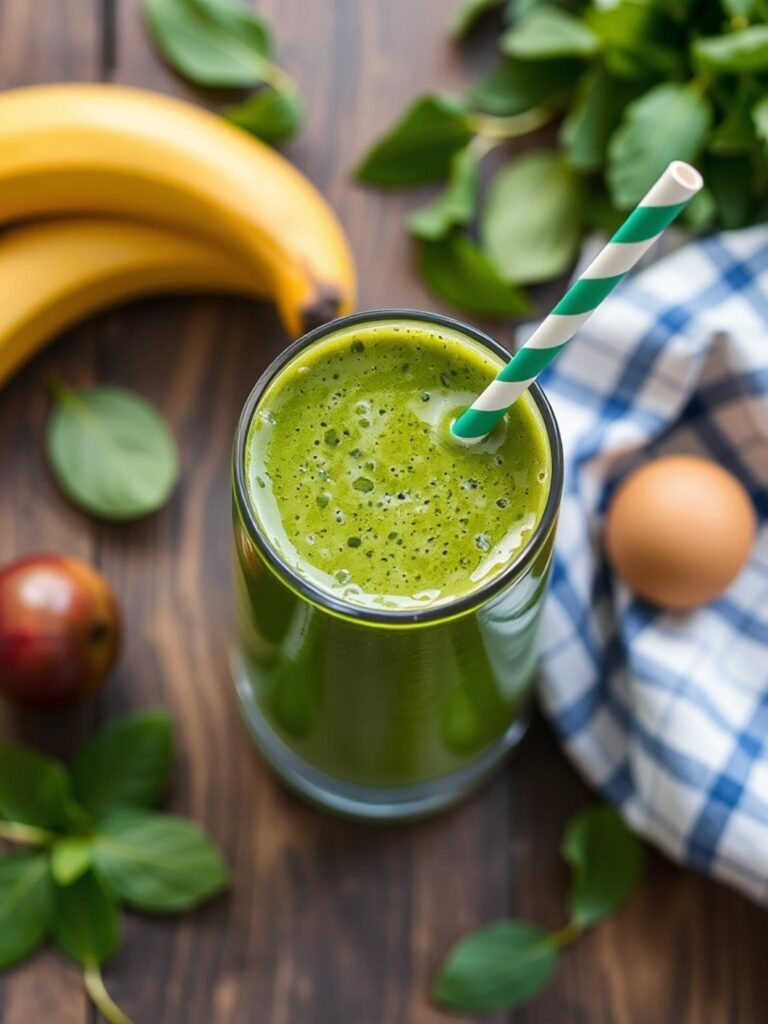 Healthy Green Smoothie For Family Mornings