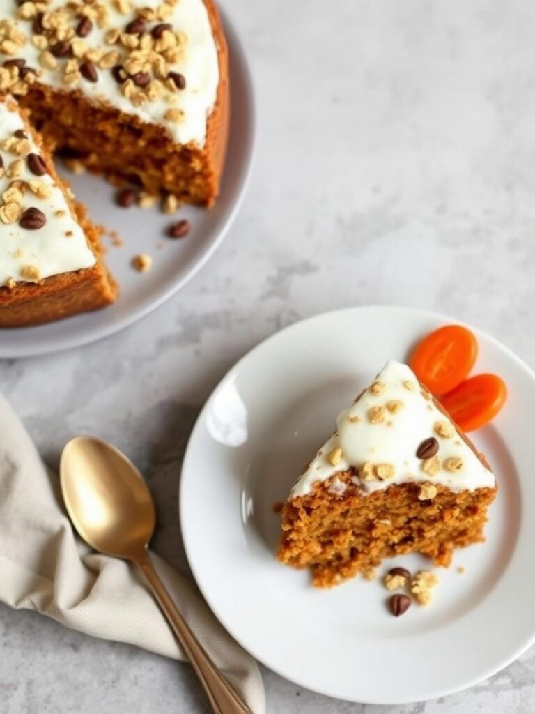 Decadent Carrot Cake Overnight Oats