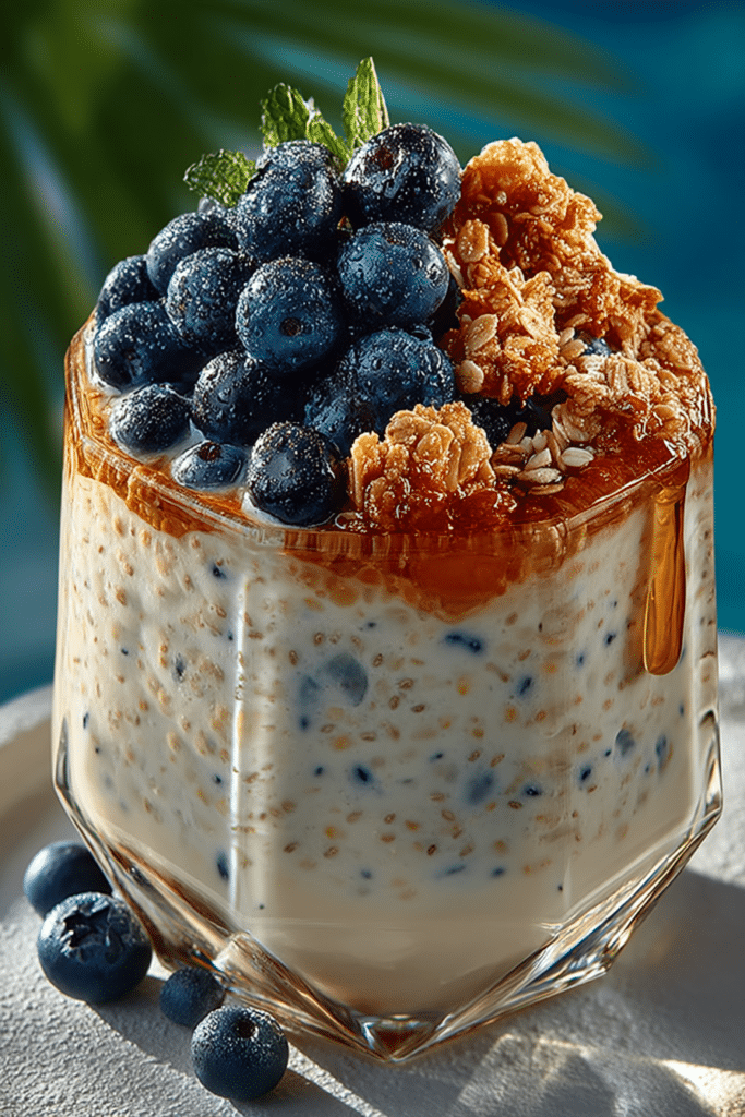 Low FODMAP overnight oats hero alternative composition