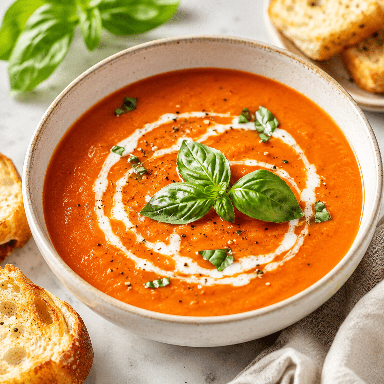 11 easy lunch recipes tomato basil soup