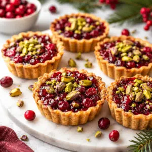 14 holiday recipes cranberry pistachio tartlets