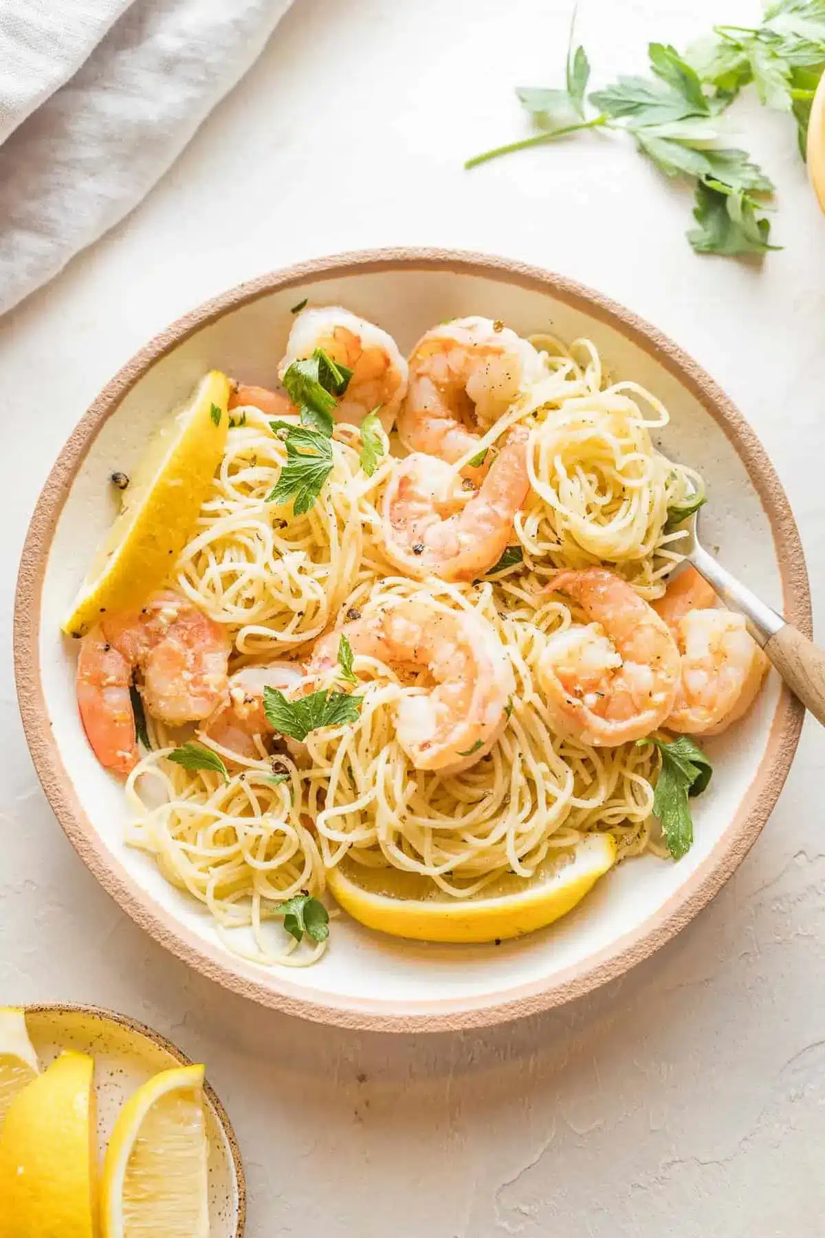 easy shrimp scampi pasta 8 2