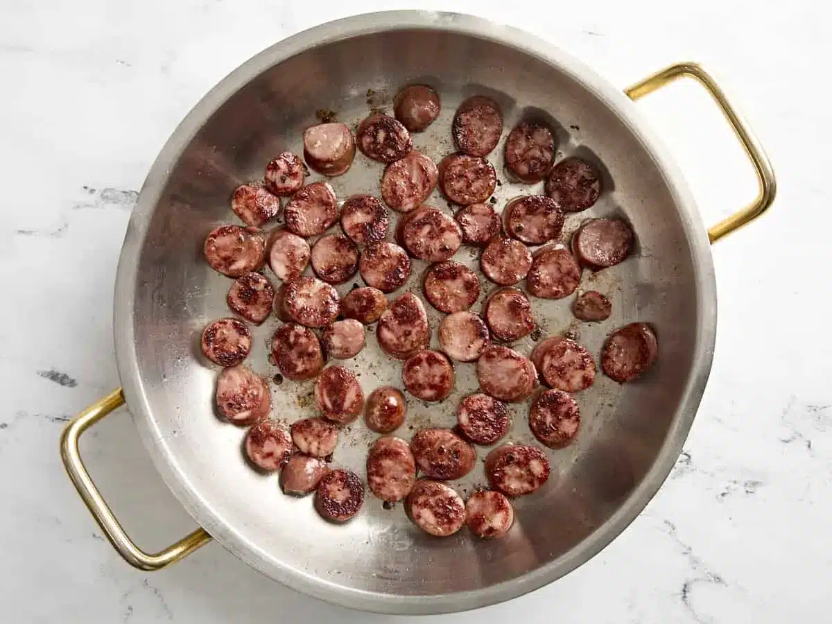 Chicken Sausage White Bean Skillet Recipe 2 chicken sausage white bean skillet 5