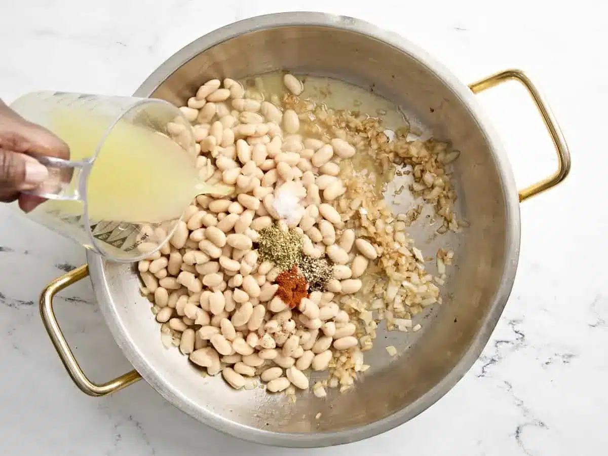 Chicken Sausage White Bean Skillet Recipe 4 chicken sausage white bean skillet 7