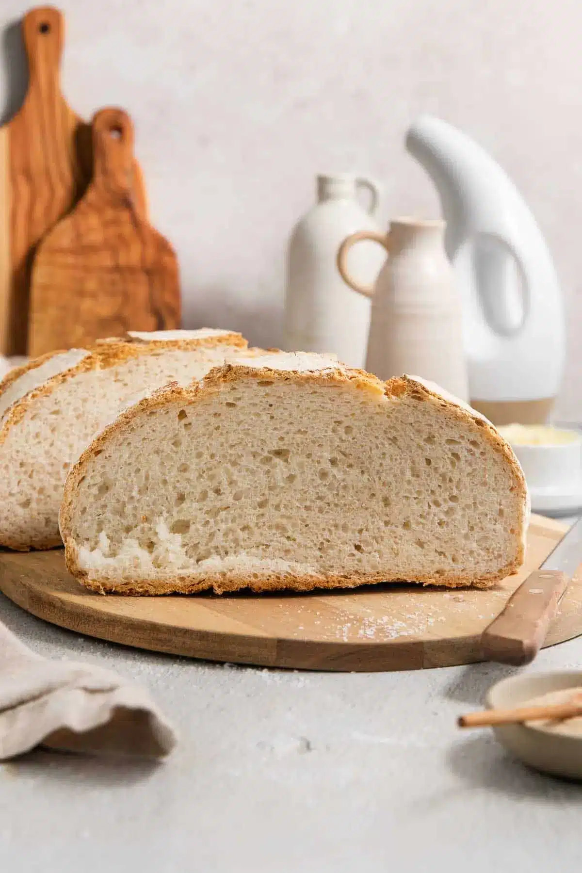 Crusty Gluten-Free Artisan Bread (Only 5 Ingredients!) 6 crusty gluten free artisan bread only 5 ingredients 7