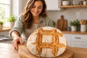 Crusty Gluten-Free Artisan Bread (Only 5 Ingredients!) 1 crusty gluten free artisan bread only 5 ingredients recipnest emma