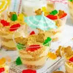sand pudding cups recipe card